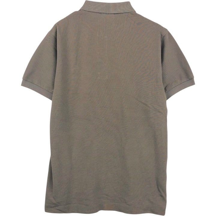 Lacoste LACOSTE short sleeve polo shirt size 3, men's size S cotton gray type Vintage Second Hand