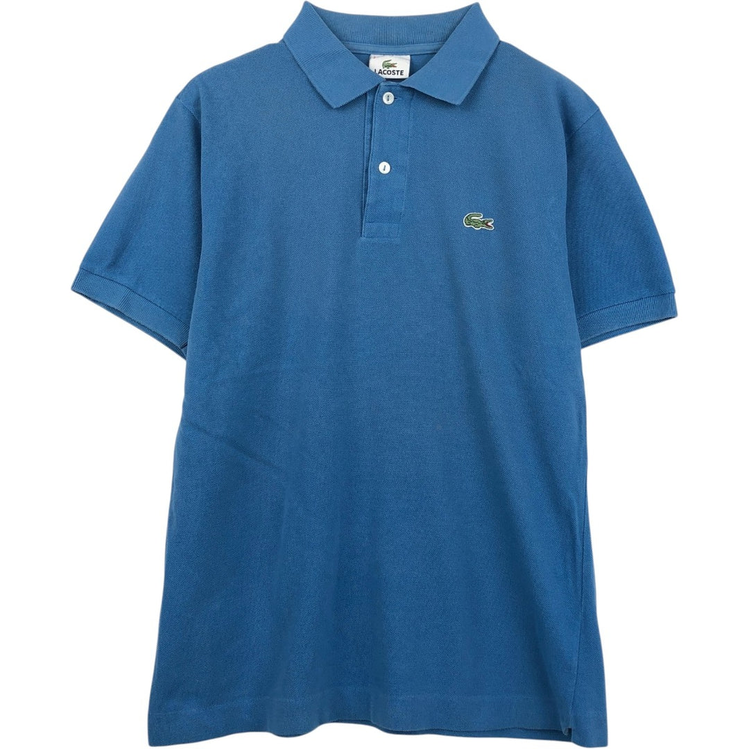 Lacoste LACOSTE short sleeve polo shirt size 3, men's size S cotton blue type Vintage Second Hand