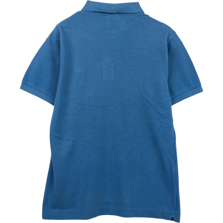 Lacoste LACOSTE short sleeve polo shirt size 3, men's size S cotton blue type Vintage Second Hand