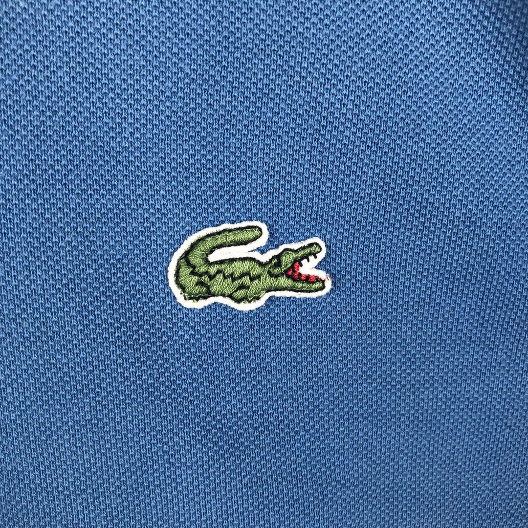 Lacoste LACOSTE short sleeve polo shirt size 3, men's size S cotton blue type Vintage Second Hand