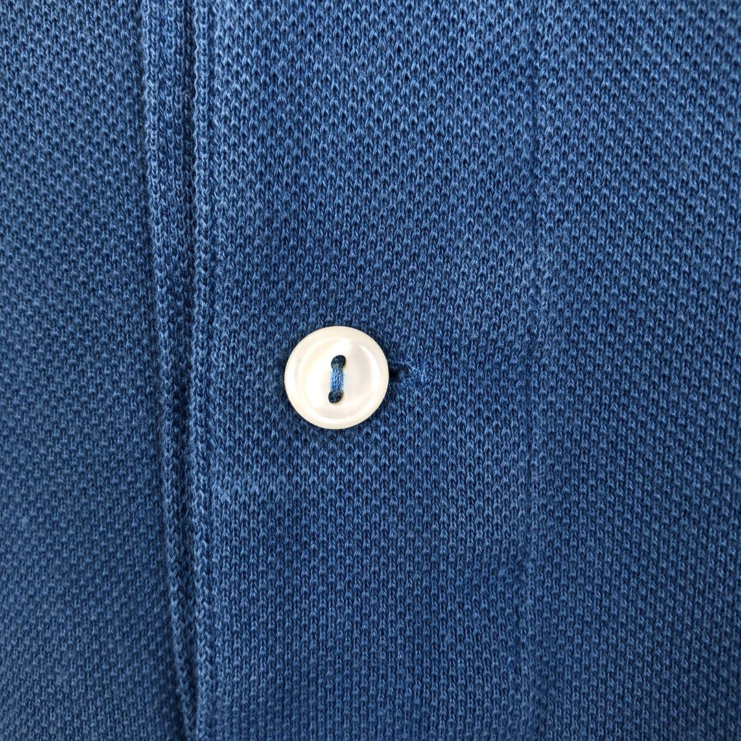 Lacoste LACOSTE short sleeve polo shirt size 3, men's size S cotton blue type Vintage Second Hand
