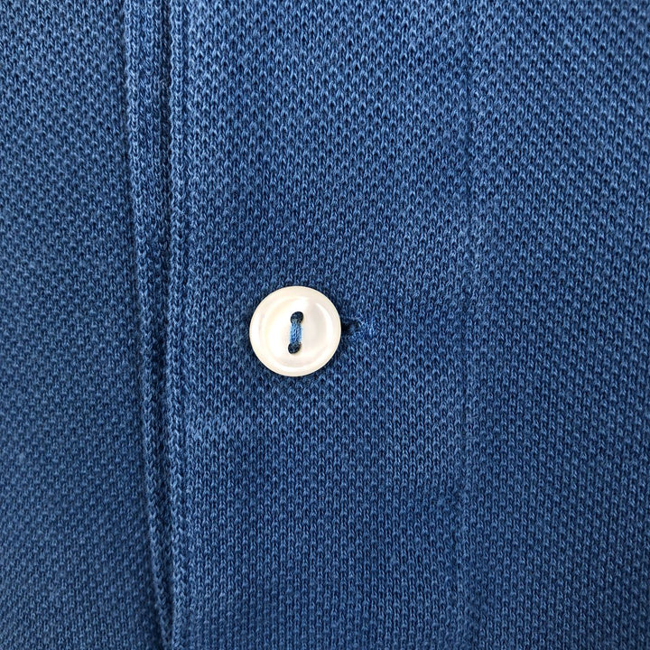 Lacoste LACOSTE short sleeve polo shirt size 3, men's size S cotton blue type Vintage Second Hand