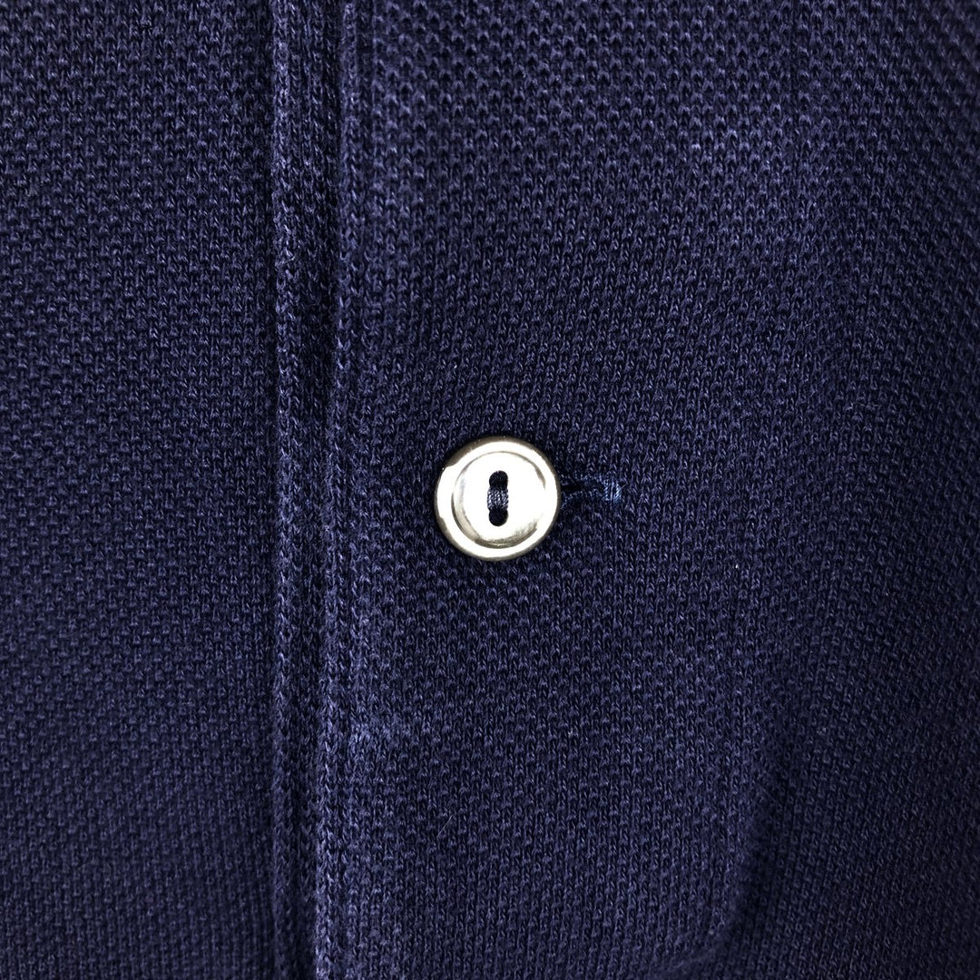 Lacoste LACOSTE Short Sleeve Polo Shirt Size 6 Men's XL cotton navy blue type Vintage Second Hand