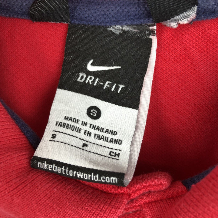Nike DRI-FIT Premier League Arsenal FC Short-Sleeve Polo Shirt (Men's Size S) polyester red type Vintage Second Hand