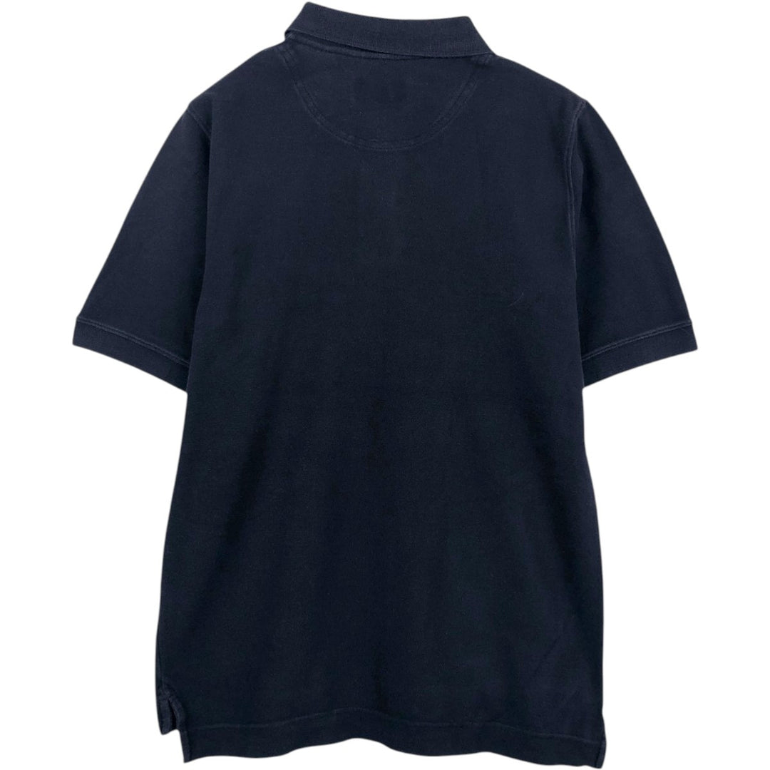 90s-00'S Timberland short-sleeved polo shirt, men's size M equivalent, vintage. cotton navy blue type Vintage Second Hand