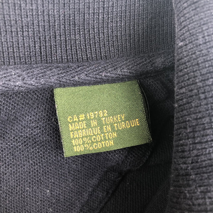 90s-00'S Timberland short-sleeved polo shirt, men's size M equivalent, vintage. cotton navy blue type Vintage Second Hand