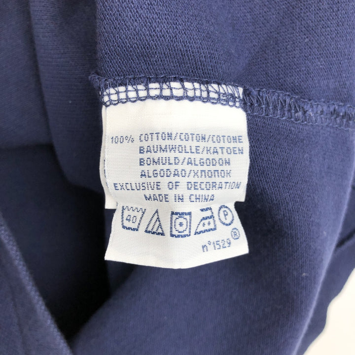 Ralph Lauren POLO by Ralph Lauren SLIM FIT Short-Sleeve Polo Shirt (Men's Size L equivalent) cotton navy blue type Vintage Second Hand