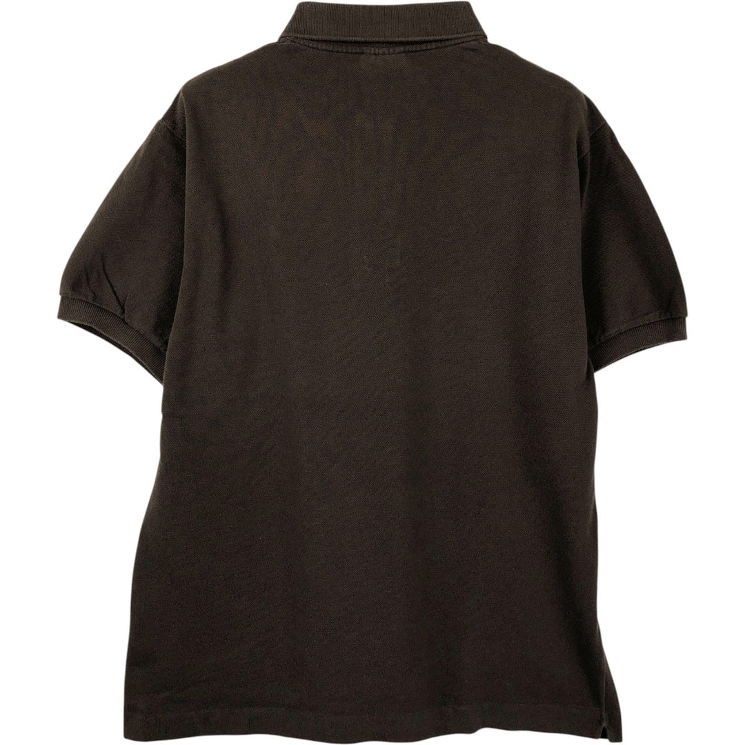 Lacoste LACOSTE Short Sleeve Polo Shirt Size 4 Men's M cotton black type Vintage Second Hand