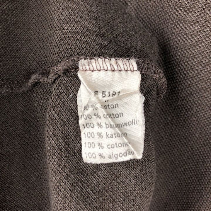 Lacoste LACOSTE Short Sleeve Polo Shirt Size 4 Men's M cotton black type Vintage Second Hand