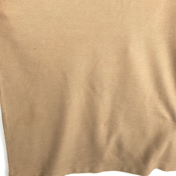 2000'S Patagonia Organic Cotton Short-Sleeve Polo Shirt, Men's Size M (approx.) cotton Beige type Vintage Second Hand