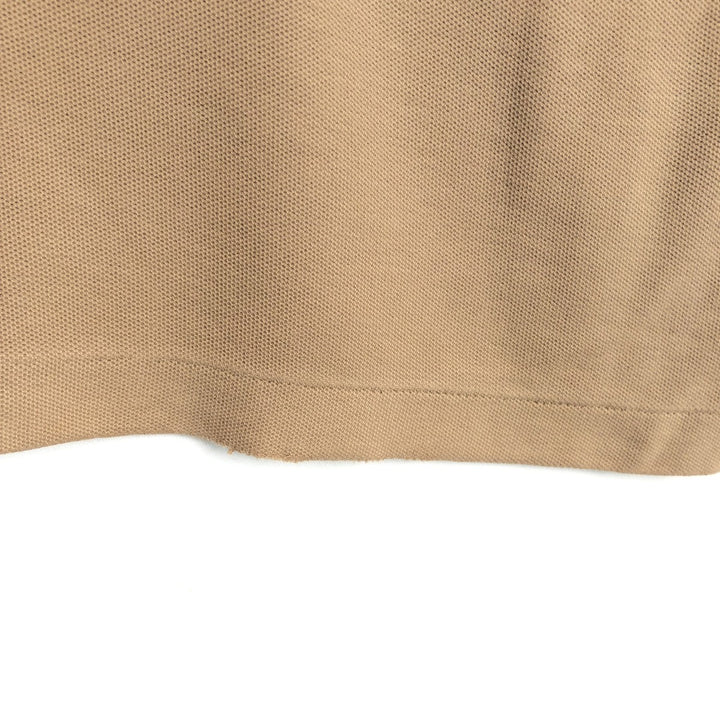 2000'S Patagonia Organic Cotton Short-Sleeve Polo Shirt, Men's Size M (approx.) cotton Beige type Vintage Second Hand