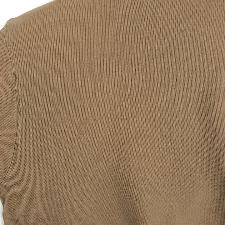 2000'S Patagonia Organic Cotton Short-Sleeve Polo Shirt, Men's Size M (approx.) cotton Beige type Vintage Second Hand