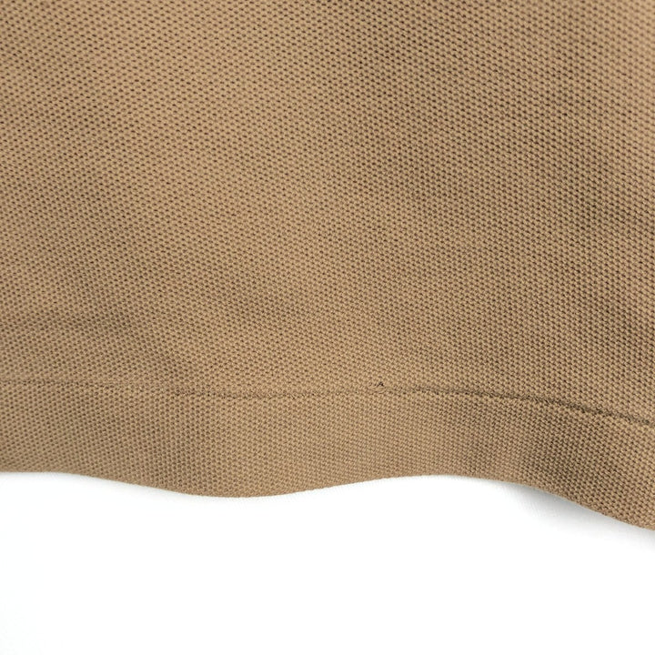 2000'S Patagonia Organic Cotton Short-Sleeve Polo Shirt, Men's Size M (approx.) cotton Beige type Vintage Second Hand