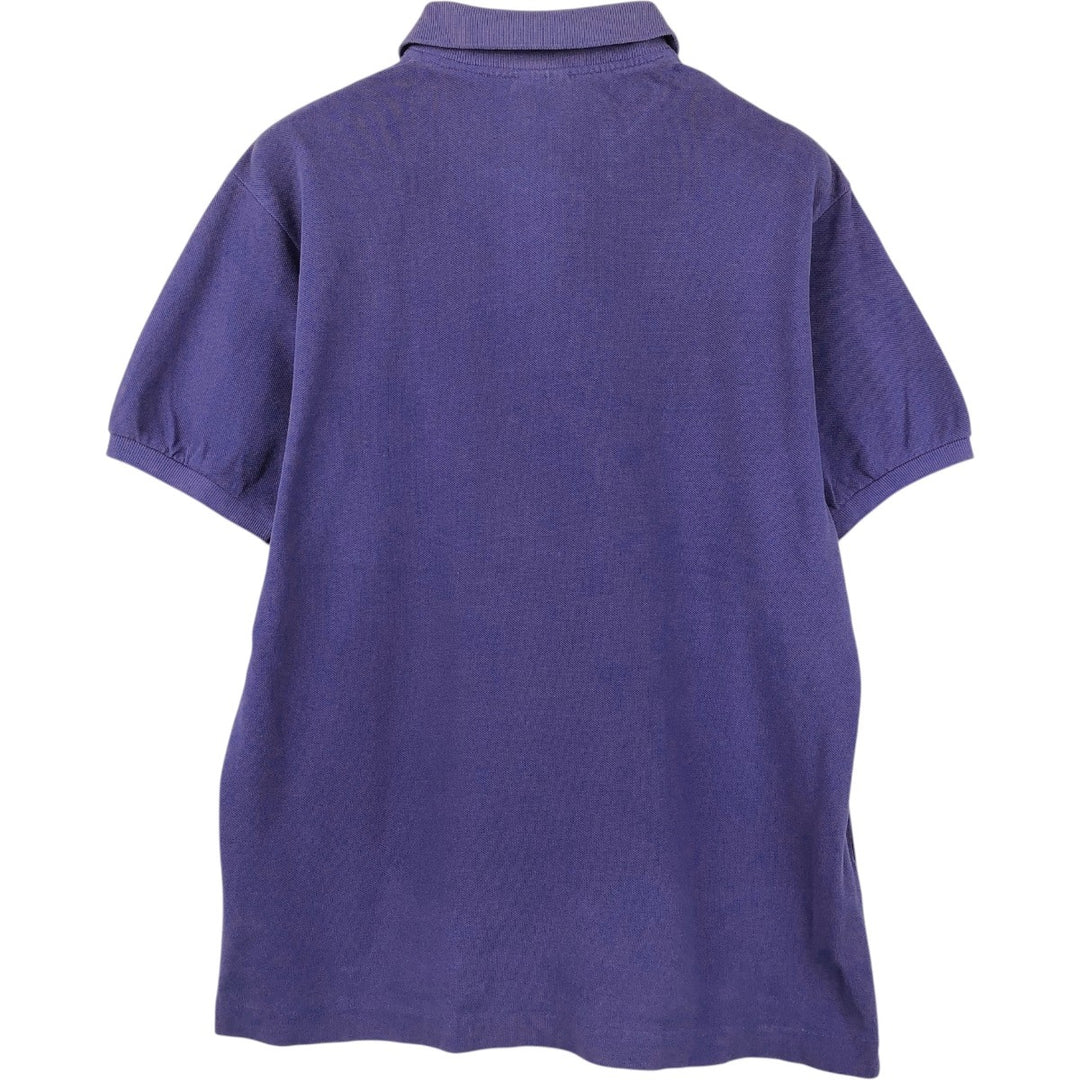 Lacoste LACOSTE Short Sleeve Polo Shirt Size 5 Men's L cotton blue type Vintage Second Hand