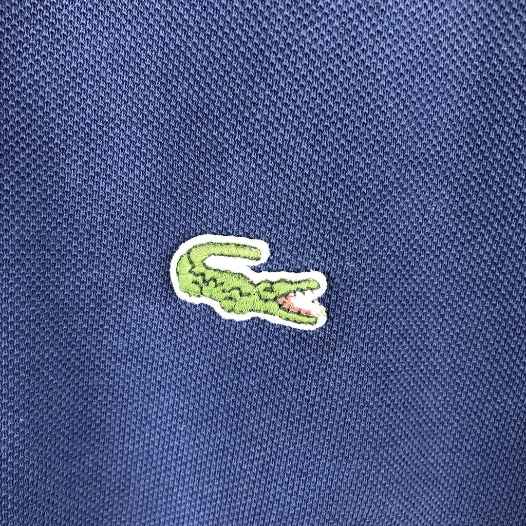 Lacoste LACOSTE Short Sleeve Polo Shirt Size 5 Men's L cotton blue type Vintage Second Hand