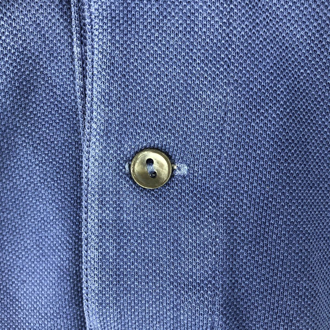 Lacoste LACOSTE Short Sleeve Polo Shirt Size 5 Men's L cotton blue type Vintage Second Hand