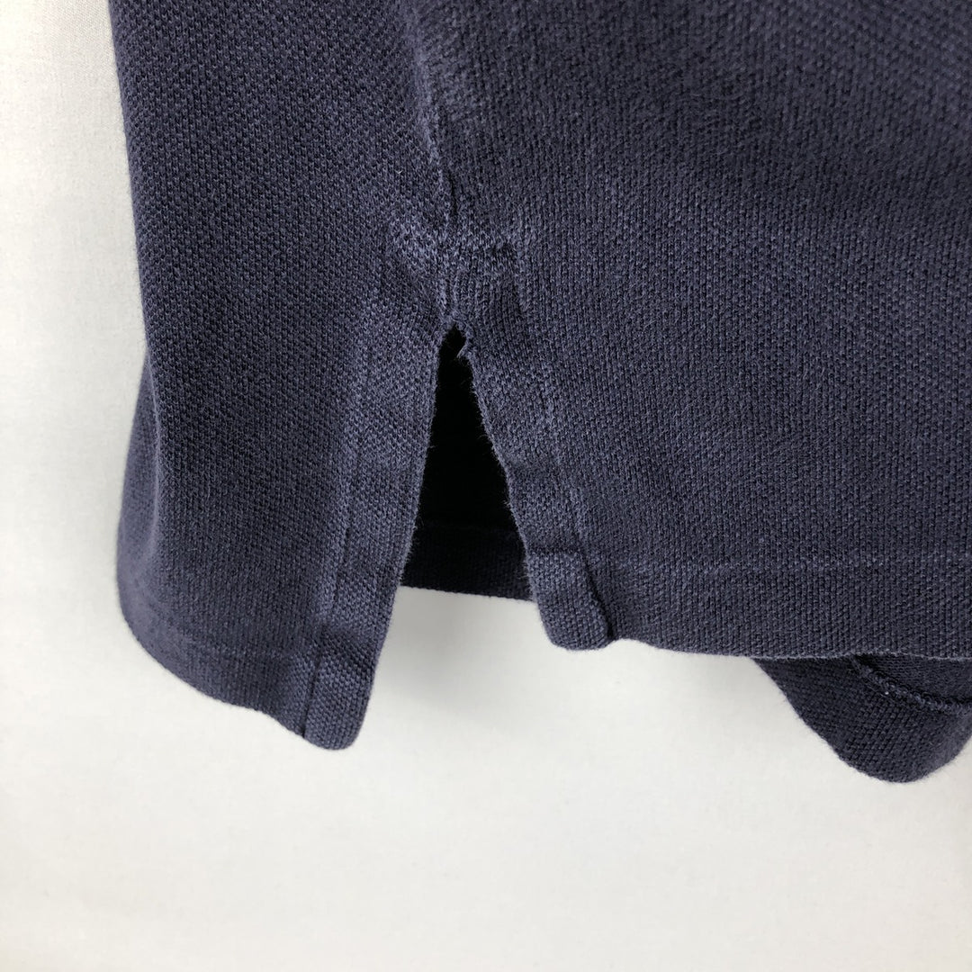 Ralph Lauren POLO by Ralph Lauren short sleeve polo shirt, men's size M cotton navy blue type Vintage Second Hand