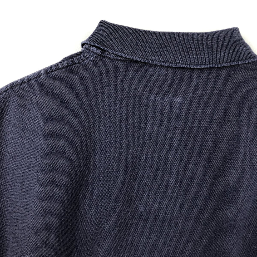 Ralph Lauren POLO by Ralph Lauren short sleeve polo shirt, men's size M cotton navy blue type Vintage Second Hand
