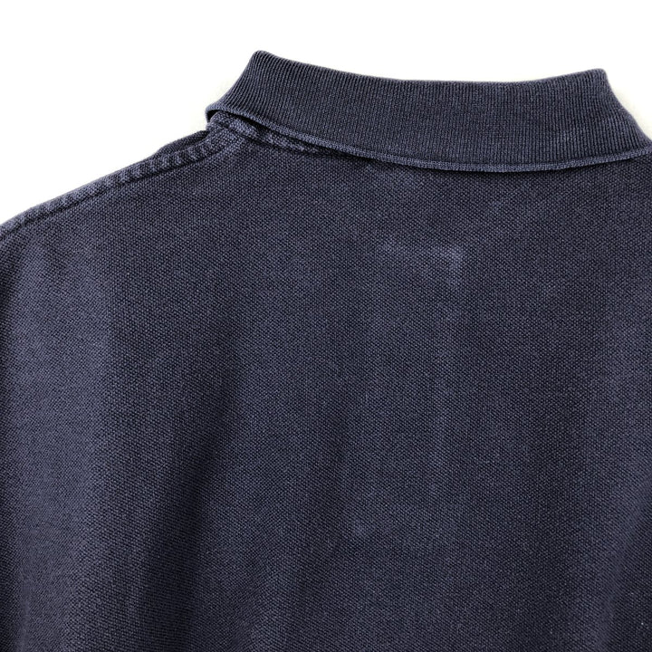 Ralph Lauren POLO by Ralph Lauren short sleeve polo shirt, men's size M cotton navy blue type Vintage Second Hand