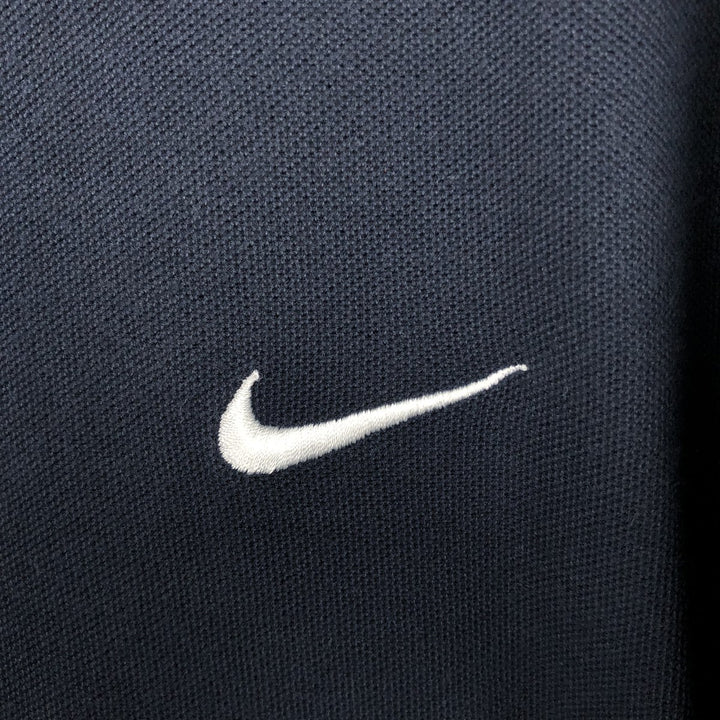 Nike short-sleeved polo shirt, men's size L unclear black type Vintage Second Hand