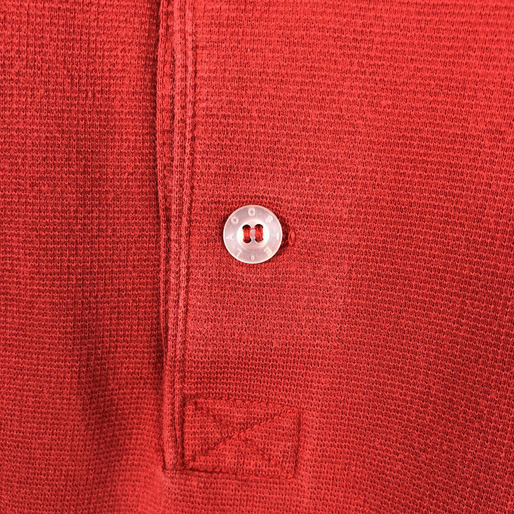 Lacoste Sport Short-Sleeve Polo Shirt, Size 4 (Men's M equivalent) cotton red type Vintage Second Hand
