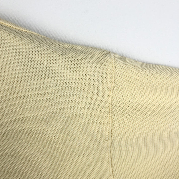 1980'S Eddie Bauer Short-Sleeve Polo Shirt, Made in USA, Men's Size XL (Equivalent), Vintage cotton unbleached Vintage Second Hand