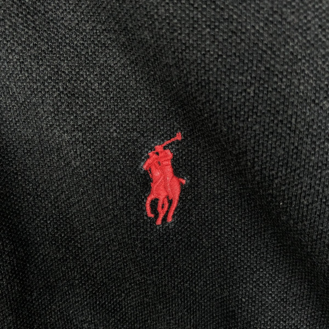 Ralph Lauren POLO by Ralph Lauren short sleeve polo shirt, size S for men cotton black type Vintage Second Hand