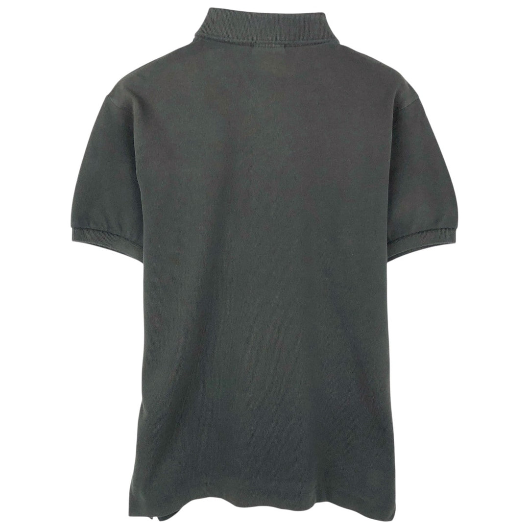 Lacoste LACOSTE Short-Sleeve Polo Shirt, Men's Size S (approx.) cotton black type Vintage Second Hand