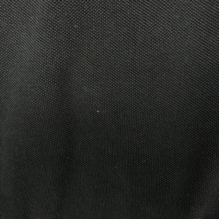 Lacoste Short Sleeve Polo Shirt, Size 9, Men's XXXL cotton black type Vintage Second Hand
