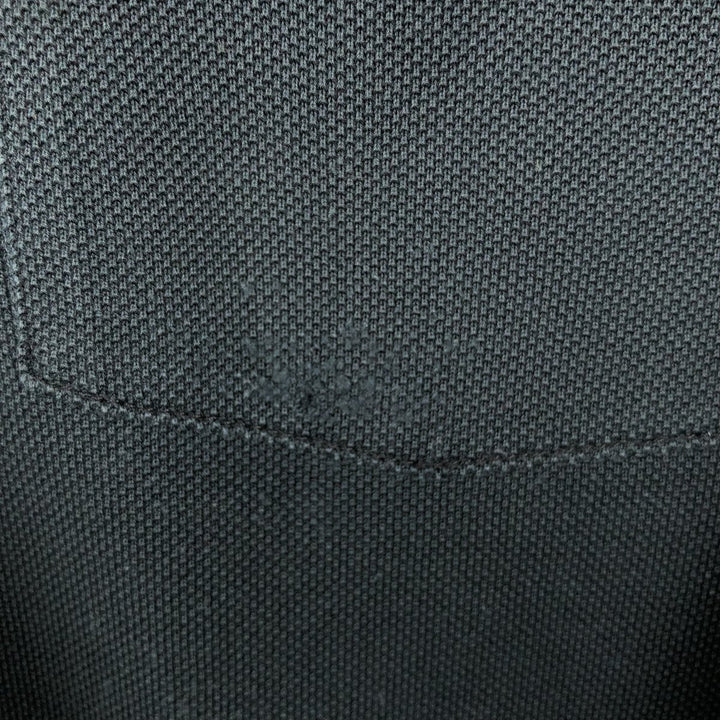 Ralph Lauren POLO GOLF Polo Golf short sleeve polo shirt for men size L Pima Cotton black type Vintage Second Hand