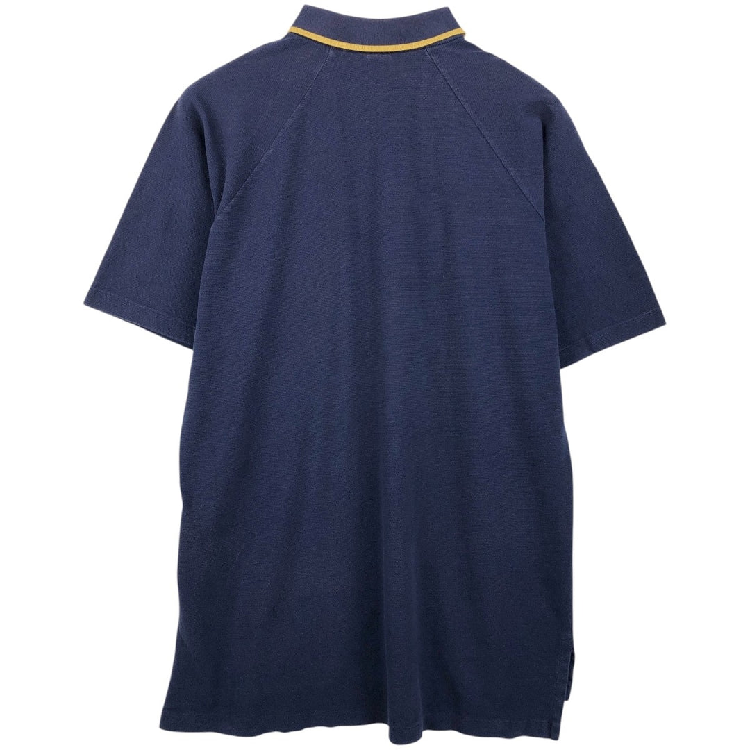 Ralph Lauren POLO GOLF Polo Golf short sleeve polo shirt for men size L cotton navy blue type Vintage Second Hand