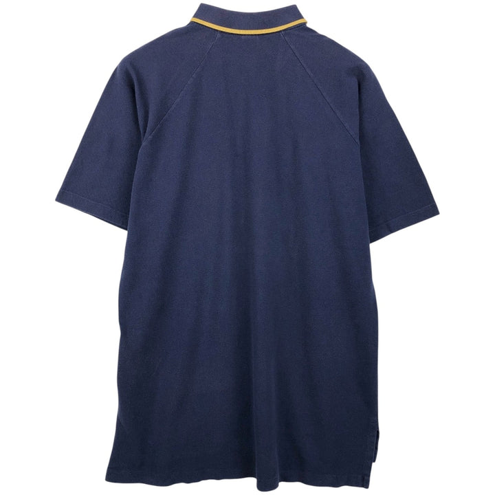 Ralph Lauren POLO GOLF Polo Golf short sleeve polo shirt for men size L cotton navy blue type Vintage Second Hand
