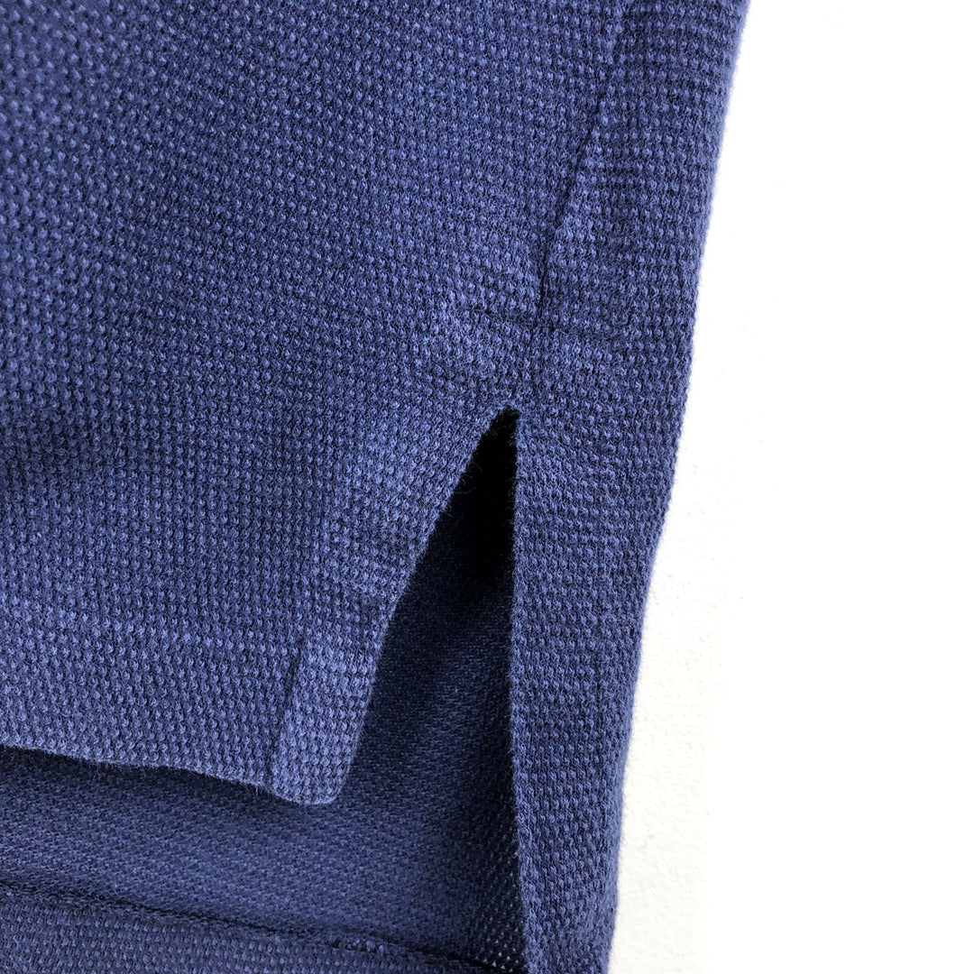 Ralph Lauren POLO GOLF Polo Golf short sleeve polo shirt for men size L cotton navy blue type Vintage Second Hand