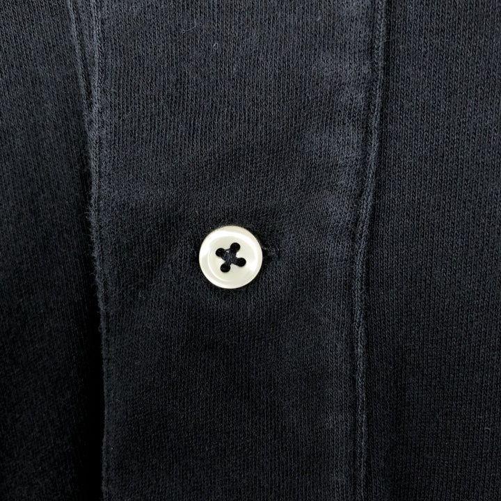 Ralph Lauren POLO by Ralph Lauren short sleeve polo shirt, men's size L cotton black type Vintage Second Hand