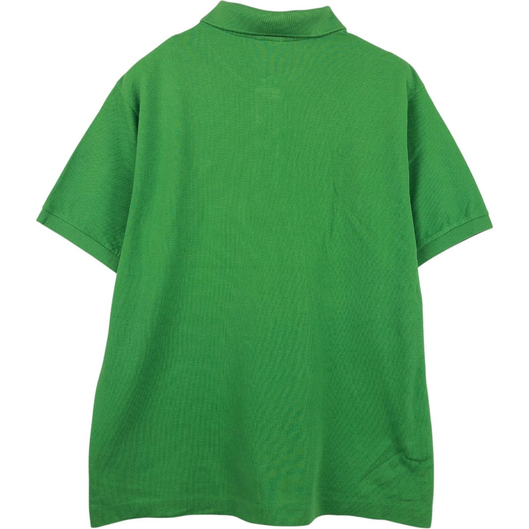 Lacoste LACOSTE French design short sleeve polo shirt size 6 men's XL equivalent cotton green type Vintage Second Hand