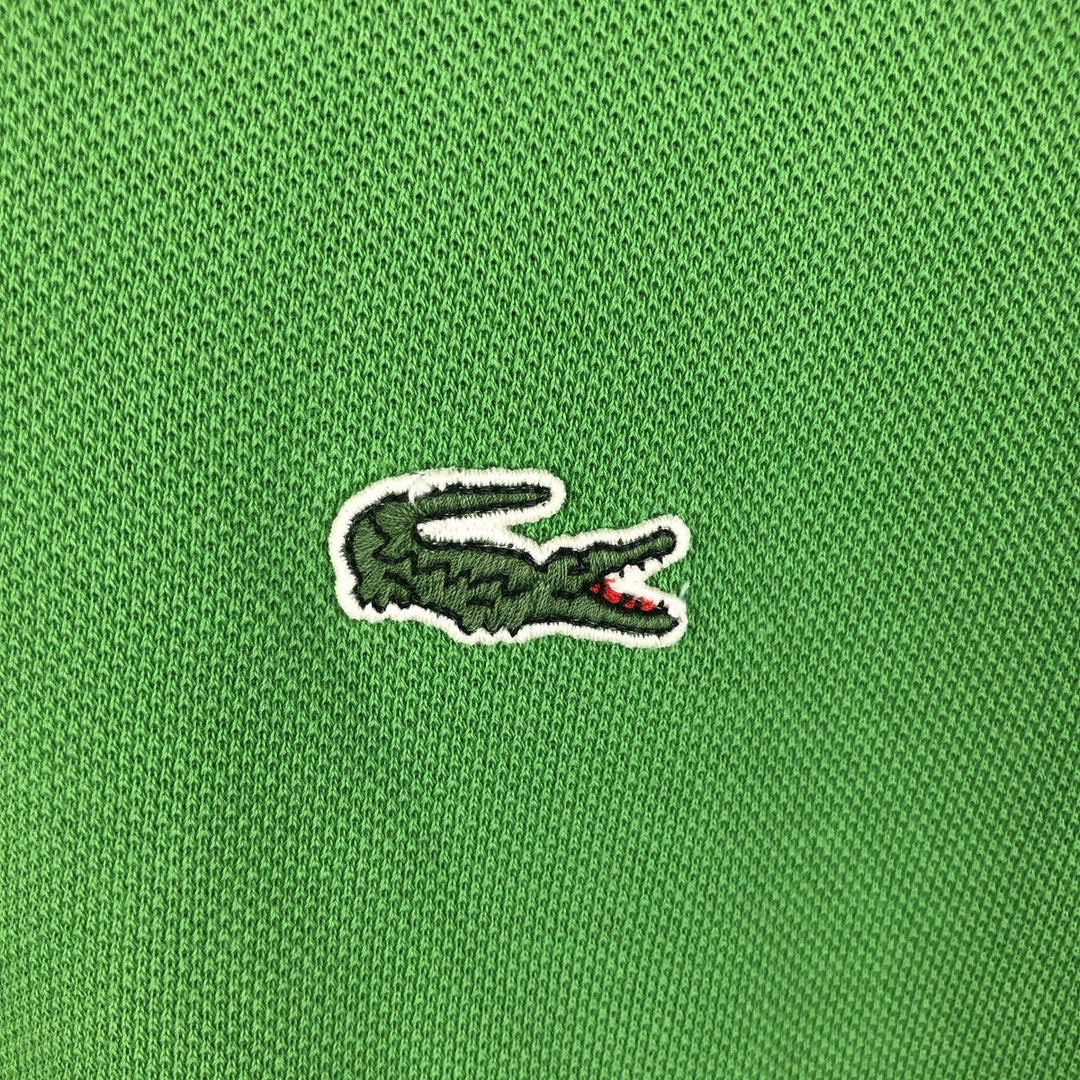 Lacoste LACOSTE French design short sleeve polo shirt size 6 men's XL equivalent cotton green type Vintage Second Hand