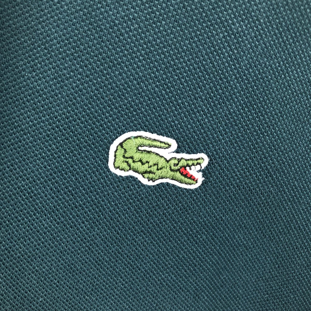 Lacoste LACOSTE Short Sleeve Polo Shirt Size 6 Men's XL cotton green type Vintage Second Hand