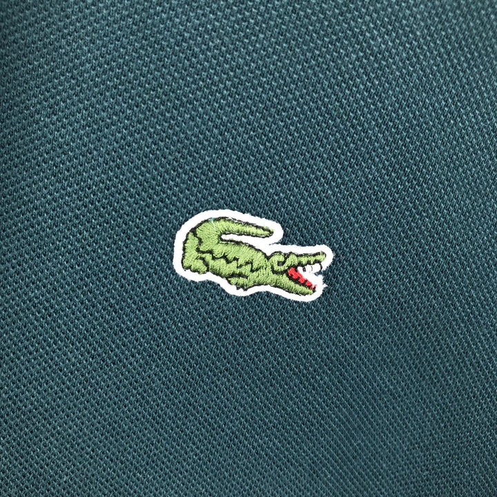 Lacoste LACOSTE Short Sleeve Polo Shirt Size 6 Men's XL cotton green type Vintage Second Hand