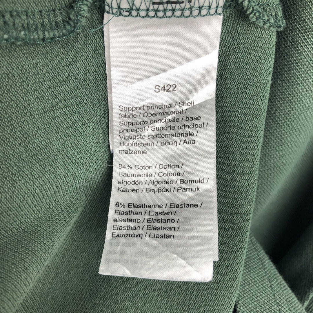Lacoste Regular Fit Short Sleeve Polo Shirt, Size 5 (Men's L) cotton Khaki type Vintage Second Hand