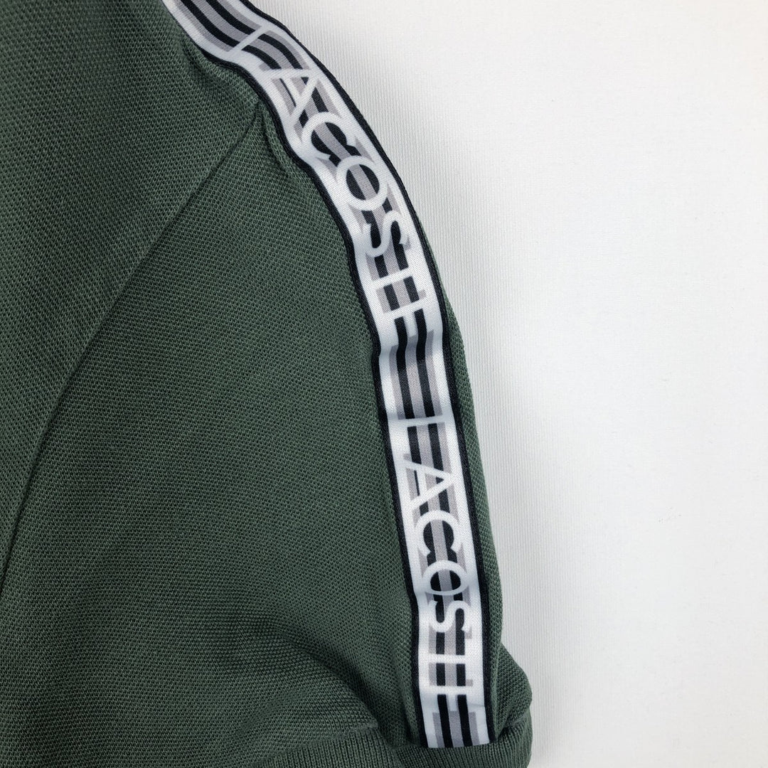 Lacoste Regular Fit Short Sleeve Polo Shirt, Size 5 (Men's L) cotton Khaki type Vintage Second Hand