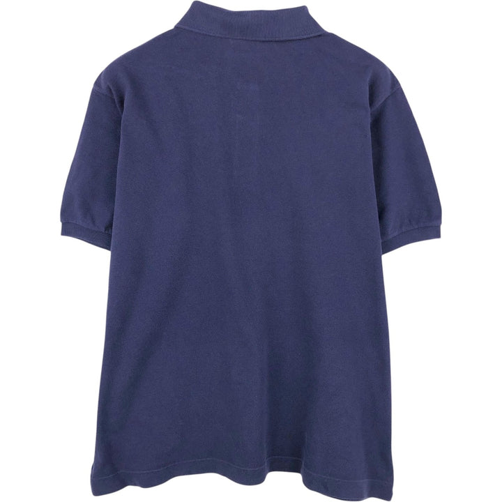 Lacoste LACOSTE Short Sleeve Polo Shirt Size 6 Men's XL cotton navy blue type Vintage Second Hand