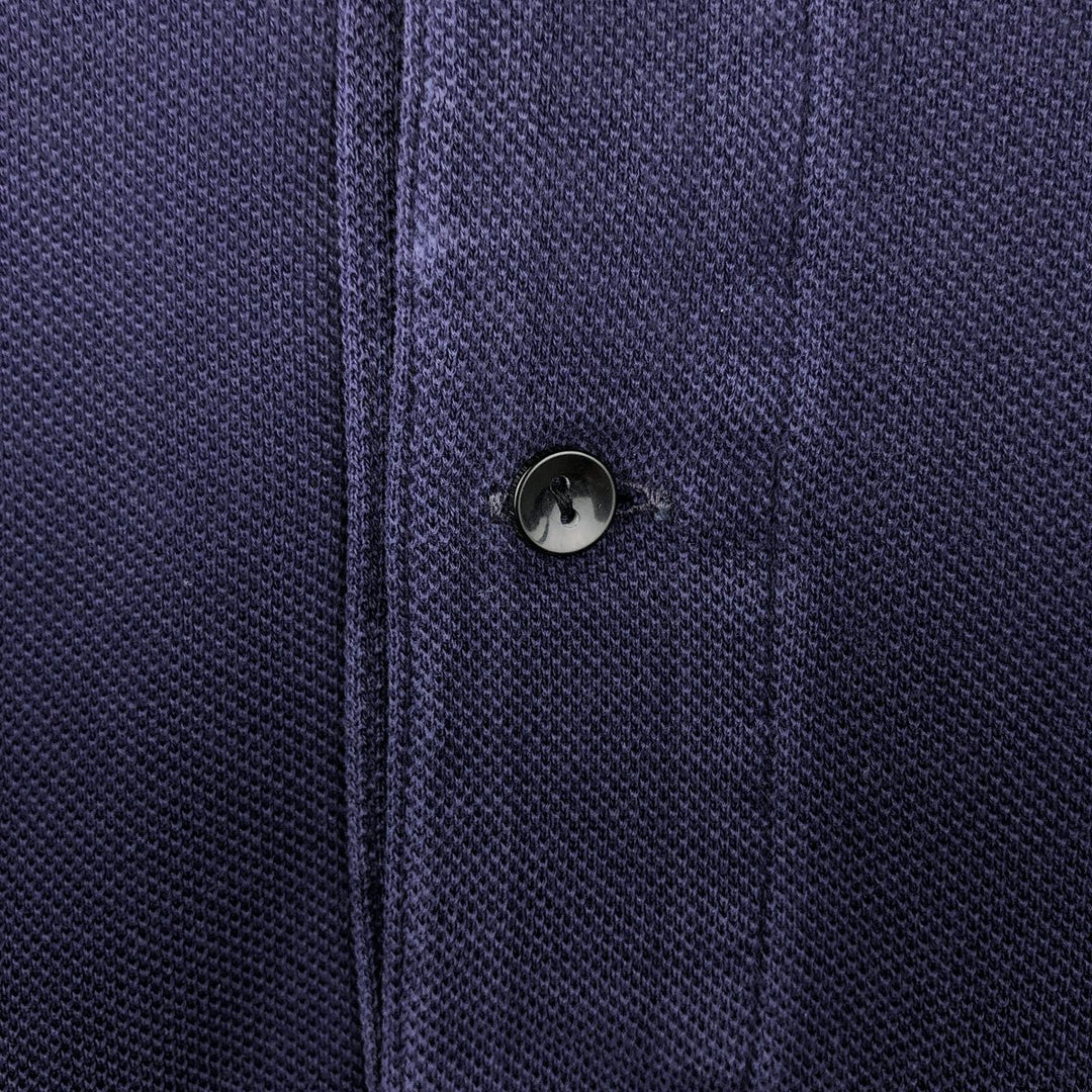 Lacoste LACOSTE Short Sleeve Polo Shirt Size 6 Men's XL cotton navy blue type Vintage Second Hand