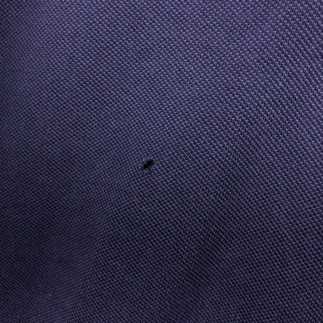 Lacoste LACOSTE Short Sleeve Polo Shirt Size 6 Men's XL cotton navy blue type Vintage Second Hand