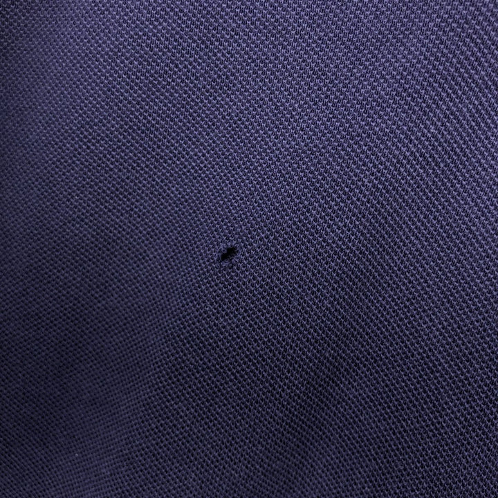 Lacoste LACOSTE Short Sleeve Polo Shirt Size 6 Men's XL cotton navy blue type Vintage Second Hand