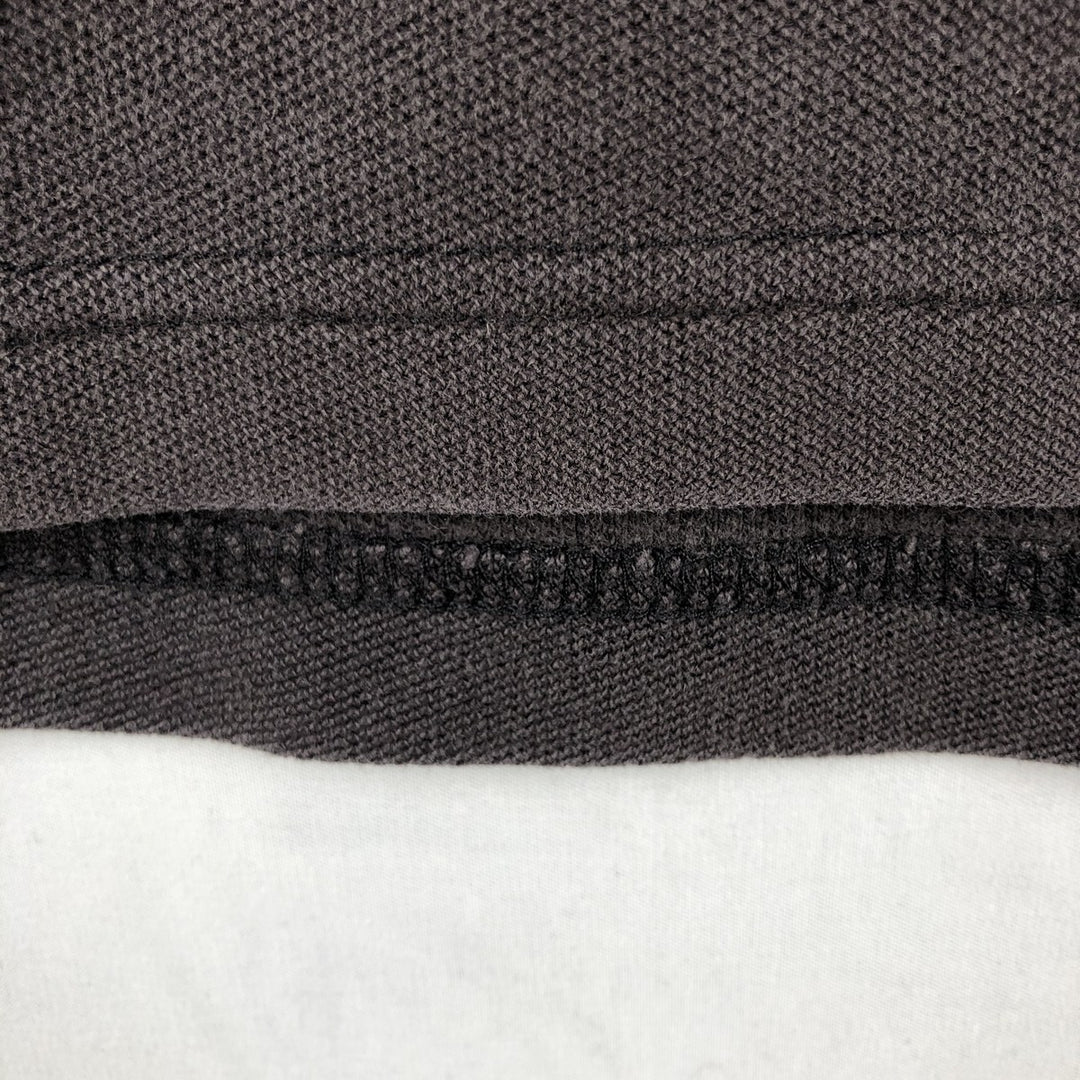 1990'S Eddie Bauer Short-Sleeve Polo Shirt, Men's Size M (approx.), Vintage cotton Charcoal Vintage Second Hand