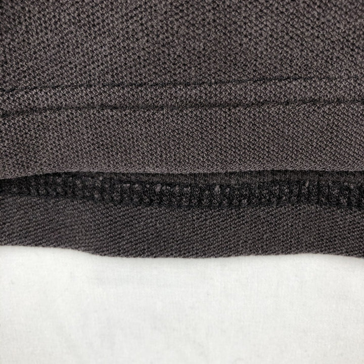 1990'S Eddie Bauer Short-Sleeve Polo Shirt, Men's Size M (approx.), Vintage cotton Charcoal Vintage Second Hand