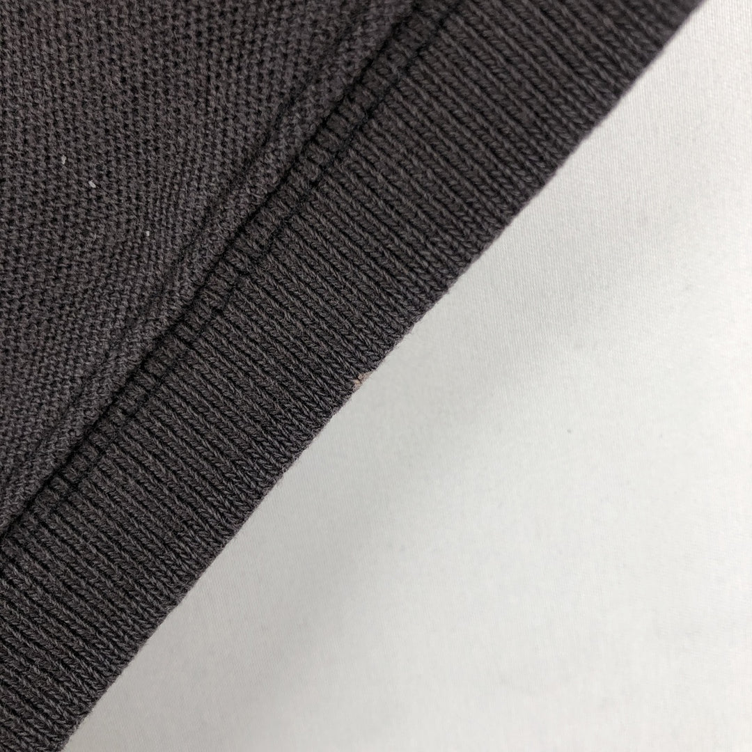 1990'S Eddie Bauer Short-Sleeve Polo Shirt, Men's Size M (approx.), Vintage cotton Charcoal Vintage Second Hand