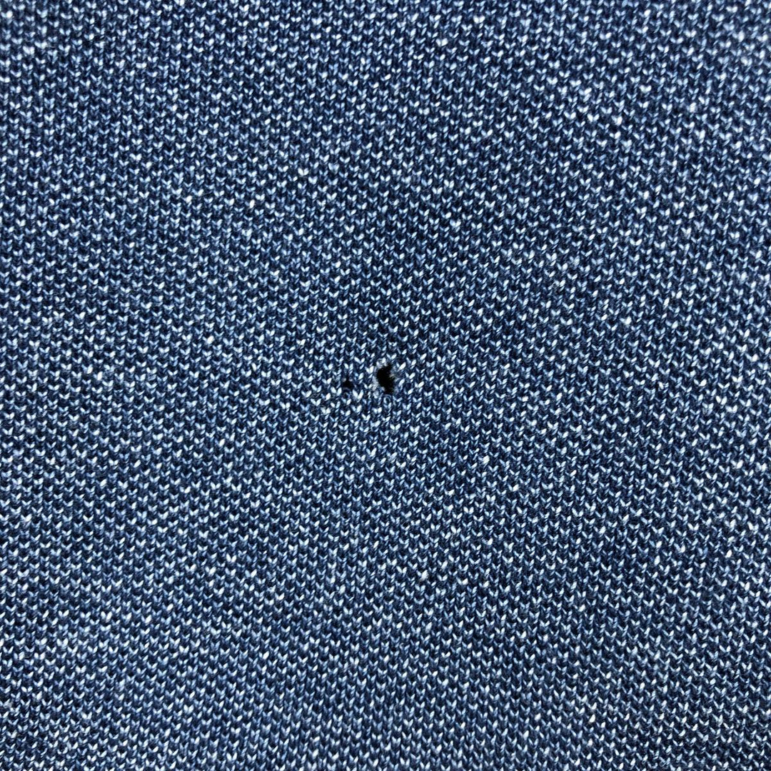Ralph Lauren POLO by Ralph Lauren SLIM FIT Short-Sleeve Polo Shirt, Men's Size XL (approx.) cotton Navy blue Vintage Second Hand