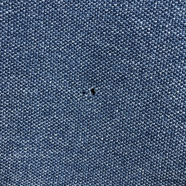 Ralph Lauren POLO by Ralph Lauren SLIM FIT Short-Sleeve Polo Shirt, Men's Size XL (approx.) cotton Navy blue Vintage Second Hand