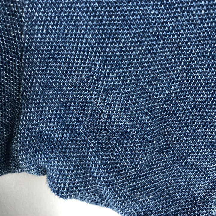 Ralph Lauren POLO by Ralph Lauren SLIM FIT Short-Sleeve Polo Shirt, Men's Size XL (approx.) cotton Navy blue Vintage Second Hand
